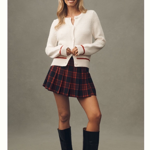 🍒Anthropologie Cherry Icon Cardigan Sweater Maeve NEW Small - Picture 2 of 15